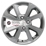 6*15 4*100 ET37 60,1 Khomen Wheels KHW1501 Gray (XRay)