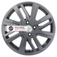 6*16 4*100 ET46 54,1 Khomen Wheels KHW1609 Gray (Rio II/Solaris II)