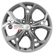 7*17 5*114,3 ET48,5 67,1 Khomen Wheels KHW1702 Gray-FP (Sportage)