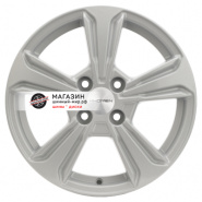 6*15 4*100 ET45 54,1 Khomen Wheels KHW1502 F-Silver (Solano)