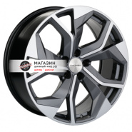 8,5*20 5*114,3 ET30 60,1 Khomen Wheels KHW2006 Gray-FP (RX)