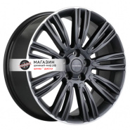 8,5*20 5*108 ET45 63,4 Khomen Wheels KHW2004 Black Matt MR (Velar)