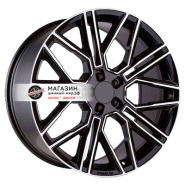 9,5*21 5*130 ET46 71,6 Khomen Wheels KHW2101 Black-FP (Cayenne)