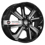 6*15 4*98 ET36 58,6 Khomen Wheels KHW1501 Black (Lada Granta)