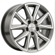 7*17 5*108 ET40 54,1 Khomen Wheels KHW1706 Gray-FP (Jac/Москвич 3)