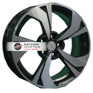 7*17 5*108 ET40 54,1 Khomen Wheels KHW1724 Black-FP (Jac/Москвич 3)
