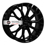 7*17 5*110 ET46 63,3 Khomen Wheels KHW1718 Black (Changan CS35/CS35 Plus)