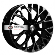 7*17 5*108 ET40 54,1 Khomen Wheels KHW1718 Black-FP (Jac/Москвич 3)