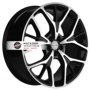 8*20 5*114,3 ET40 64,1 Khomen Wheels KHW2012 Black-FP (Haval F7/F7x)