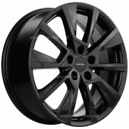 7*18 5*114,3 ET40 66,5 Khomen Wheels KHW1802 Black (Haval H6)