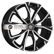 7,5*19 5*112 ET43 57,1 Khomen Wheels KHW1907 Black-FP (Kodiaq/ Tiguan/ Audi Q3)