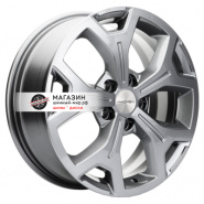 6,5*17 5*120 ET55 65,1 Khomen Wheels KHW1710(2) Gray (VW Transporter)