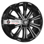 6,5*16 5*108 ET45 60,1 Khomen Wheels KHW1610 Black (Chery Tiggo 3/Tiggo 3 Pro)