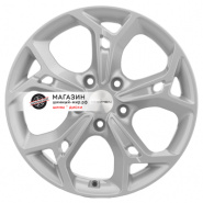 7*17 5*110 ET46 63,3 Khomen Wheels KHW1702 F-Silver (Changan CS35/CS35 Pro)