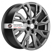 7*18 5*112 ET43 57,1 Khomen Wheels KHW1809 Gray (Kodiaq/Tiguan)