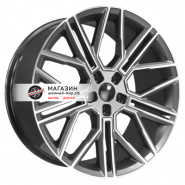 9,5*21 5*120 ET45,5 62,5 Khomen Wheels KHW2101 Gray-FP (Li 7/9)