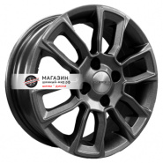 5,5*14 4*98 ET35 58,5 Khomen Wheels KHW1406 Gray (Lada Granta)