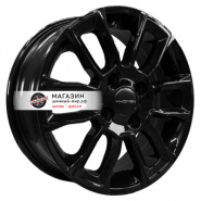 5,5*14 4*100 ET43 60,1 Khomen Wheels KHW1406 Black (Toyota Corolla)