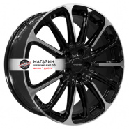 7,5*19 5*114,3 ET35 60,1 Khomen Wheels KHW1910 Black-FP (Lexus NX)