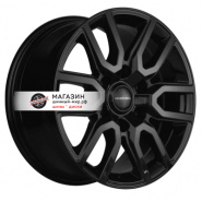 8*17 6*139,7 ET45 93,1 Khomen Wheels KHW1723 Black (Mazda BT50)