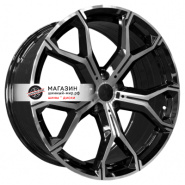 10,5*20 5*112 ET40 66,6 PDW 5445 Gloss Black Machine Face