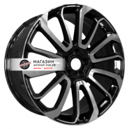 9,5*22 5*120 ET45 72,56 PDW 7013 Gloss Black Machine Face