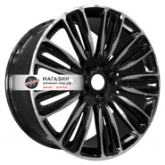 9,5*21 5*120 ET48 72,56 PDW 5312 Gloss Black Machine Face