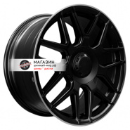 9,5*19 5*112 ET42 66,6 PDW L5424 Semi Matt Black+Machine Lip