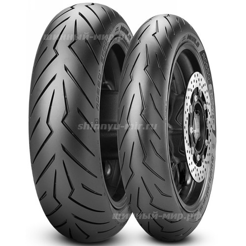 120/70 R12 Pirelli Diablo Rosso Scooter 58P TL Передняя (Front)/Задняя (Rear) REINF 2025 - 1