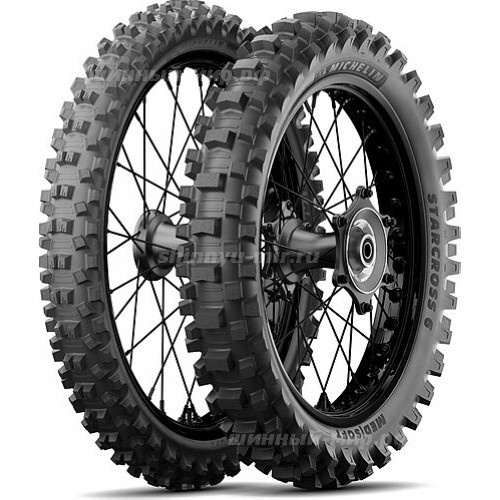 100/90 R19 Michelin STARCROSS 6 MEDIUM SOFT 57M TT Задняя (Rear) NHS 2025 - 1