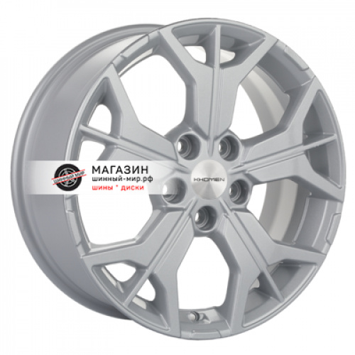 7*17 5*112 ET54 57,1 Khomen Wheels KHW1715 F-Silver (Jetta) - 1