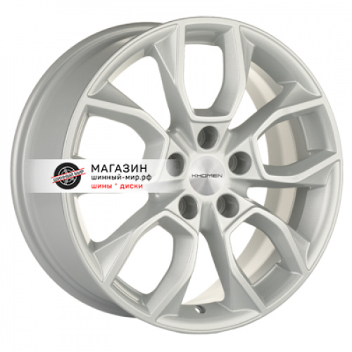 7*17 5*114,3 ET45 67,1 Khomen Wheels KHW1713 F-Silver (CX-5/i40/X-Trail) - 1
