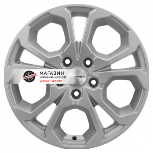 6,5*17 5*114,3 ET50 67,1 Khomen Wheels KHW1711 F-Silver (Ceed) - 1