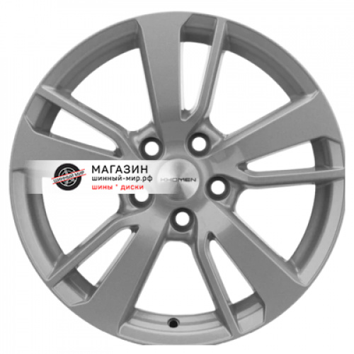 7*17 5*114,3 ET38 67,1 Khomen Wheels KHW1704 F-Silver (Outlander) - 1