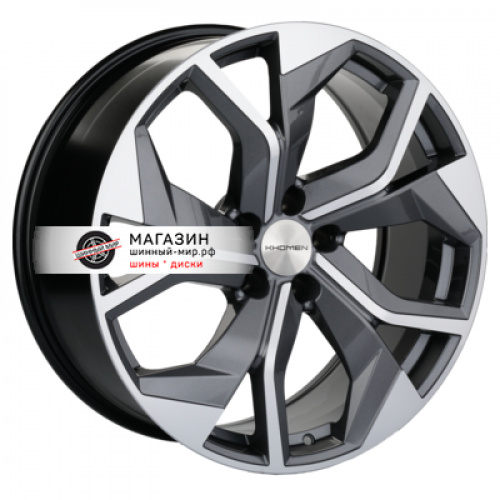 8,5*20 5*114,3 ET30 60,1 Khomen Wheels KHW2006 Gray-FP (RX) - 1
