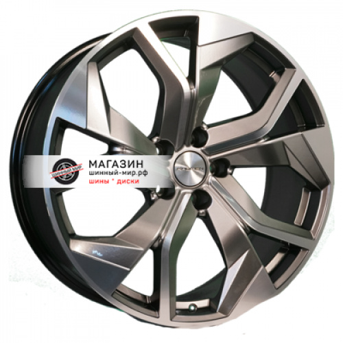 8,5*20 5*112 ET33 66,6 Khomen Wheels KHW2006 Dark Chrome (Audi/VW) - 1