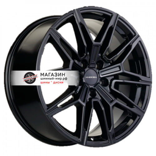 8,5*19 5*112 ET30 66,6 Khomen Wheels KHW1904 Black (BMW Front) - 1