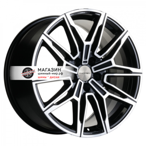 8,5*19 5*112 ET38 66,6 Khomen Wheels KHW1904 Black-FP (Mercedes) - 1