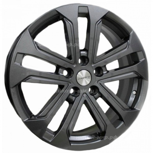 7*18 5*114,3 ET51 67,1 Khomen Wheels KHW1803 Dark Chrome (Tucson) - 1