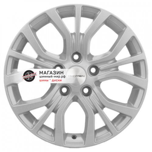 6,5*16 5*112 ET40 66,6 Khomen Wheels KHW1608 F-Silver (Actyon) - 1