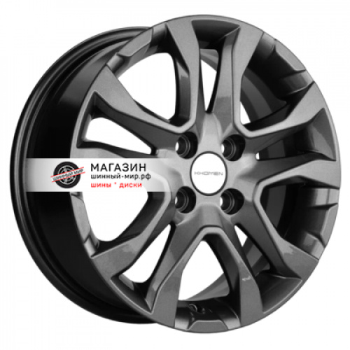 6*15 4*100 ET40 60,1 Khomen Wheels KHW1503 Gray (XRay) - 1