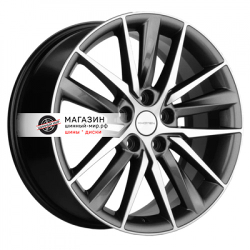 8*18 5*114,3 ET40 64,1 Khomen Wheels KHW1807 Gray-FP (Haval F7/F7x) - 1