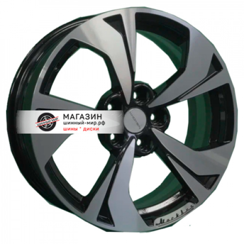 7*17 5*108 ET40 54,1 Khomen Wheels KHW1724 Black-FP (Jac/Москвич 3) - 1