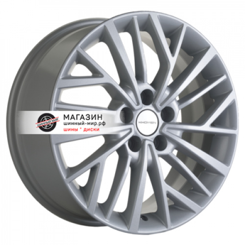 7*17 5*110 ET46 63,3 Khomen Wheels KHW1717 F-Silver (Changan CS35/CS35 Pro) - 1