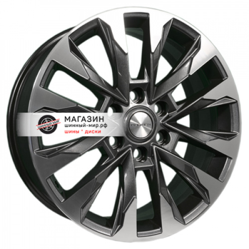 8*20 6*139,7 ET36 100,1 Khomen Wheels KHW2010 Gray-FP (Tank 300/ 500) - 1
