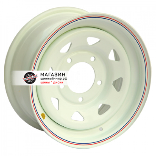 7*15 5*139,7 ET25 98,5 Off-Road Wheels ВАЗ Нива Белый - 1