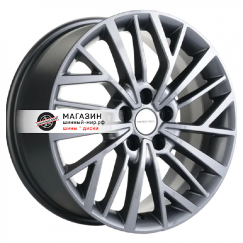 7*17 5*110 ET46 63,3 Khomen Wheels KHW1717 Gray (Changan CS35/CS35 Pro) - 1