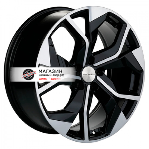 8,5*20 5*114,3 ET35 60,1 Khomen Wheels KHW2006 Black-FP (RX) - 1