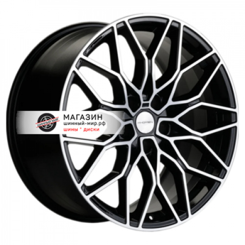 8,5*19 5*114,3 ET30 67,1 Khomen Wheels KHW1902 Black-FP (Outlander) - 1