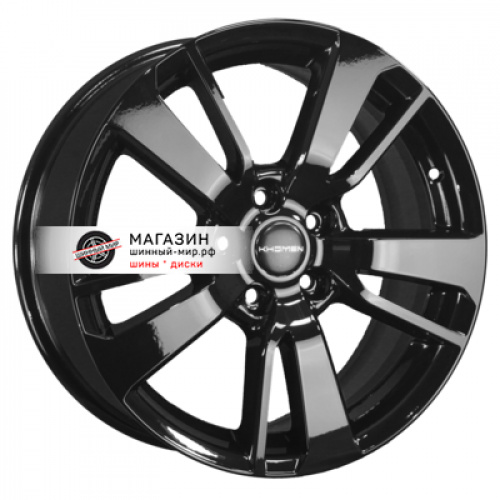 7*17 5*108 ET50 63,35 Khomen Wheels KHW1704 Black (Ford C-Max) - 1